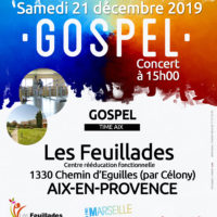 Concert Gospel aux feuillades, centre de rééducation fonctionnelle à Aix en Provence